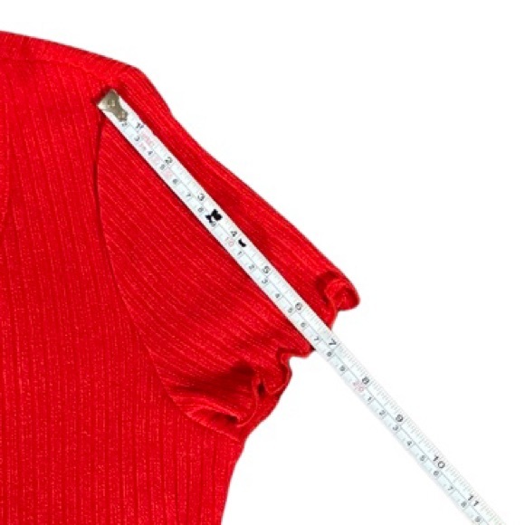 SHEIN Women’s Blouse Red Size Extra Large NWOT - Picture 6 of 10